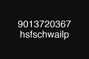 9013720367 hsfschwailp